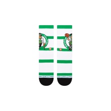 Stance Tagessocke Crew NBA Boston weiss/grün - 1 Paar